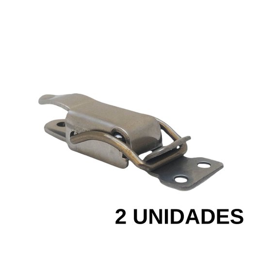 Grampo Fecho Rápido Trava Pressão Fa/e1 Inox 2 Und