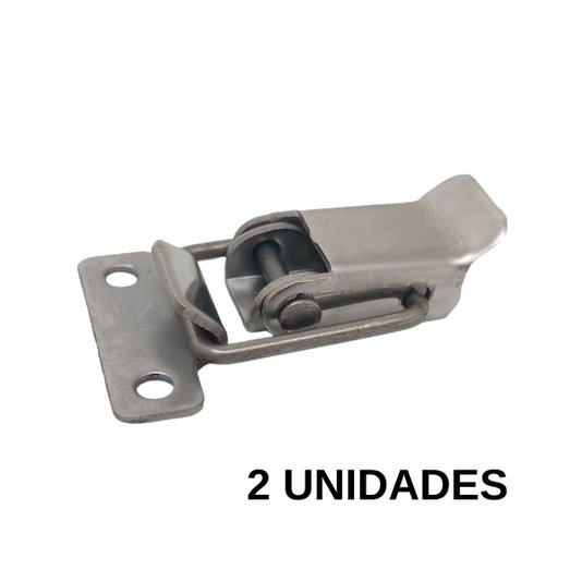 Grampo Fecho Rápido Trava Pressão Fe/e8 Inox 2 Und
