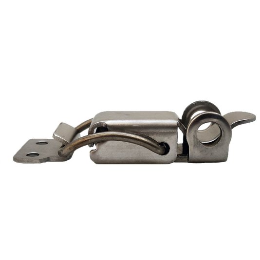 Grampo Fecho Trava Pressão Porta Cadeado FA3/E1 Inox 10 Und