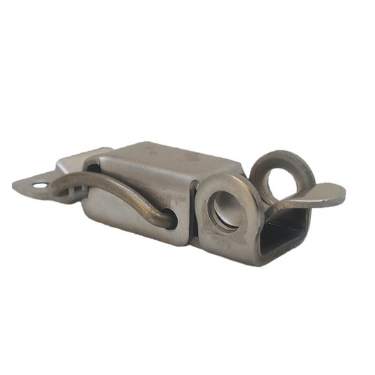 Grampo Fecho Trava Rápido Pressão Porta Cadeado Fa3/e1 Inox