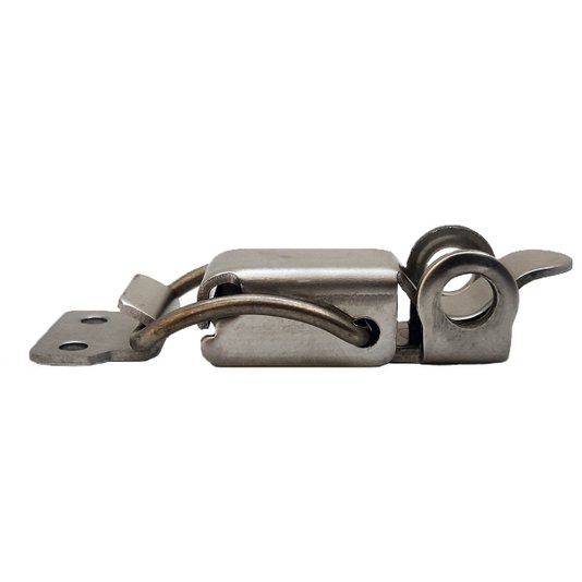 Grampo Fecho Trava Rápido Pressão Porta Cadeado Fa3/e1 Inox