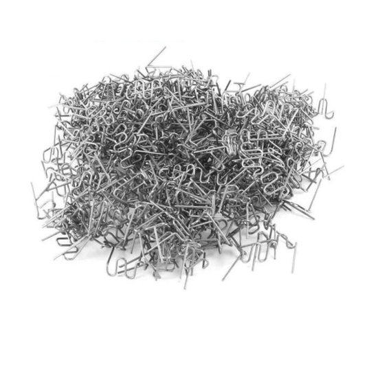 Grampo Parafix Modelo Z 0.8mm Solda Parachoque com 100 Und