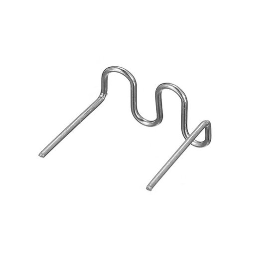 Grampo Parafix Modelo Z 0.8mm Solda Parachoque com 100 Und