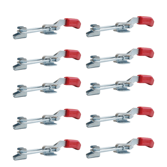 Grampo Tensor Aperto Rápido Ga105 Dobrado Longo Zincado 10Und