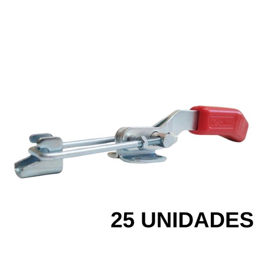 Grampo Tensor Aperto Rápid Ga105 Dobrado Longo Zincado 25Und