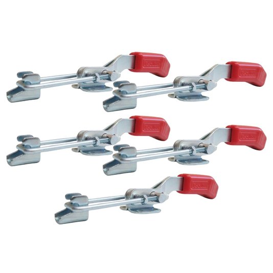 Grampo Tensor Aperto Rápido Ga105 Dobrado Longo Zincado 5Und