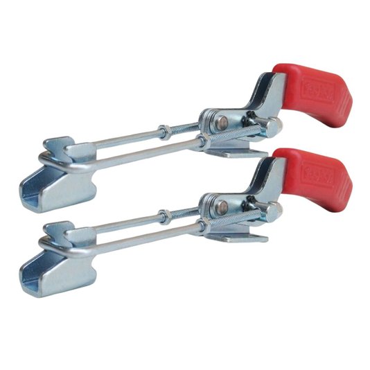 Grampo Tensor de Aperto Ga 110 Dobrado Longo Zincado 2 Und