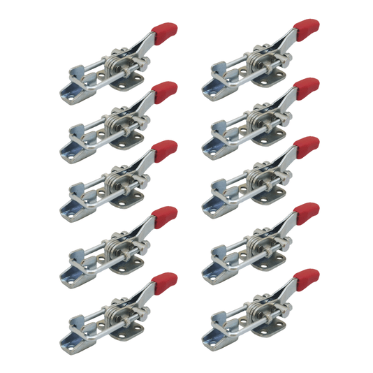 Grampo Tensor de Aperto Rápido Ga 100 Dobrado Zincado 10 Und