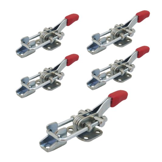 Grampo Tensor de Aperto Rápido Ga 100 Dobrado Zincado 5 Und