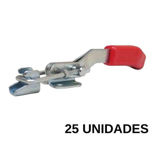Grampo Tensor de Aperto Rápido Ga 105 Dobrado Zincado 25 Und