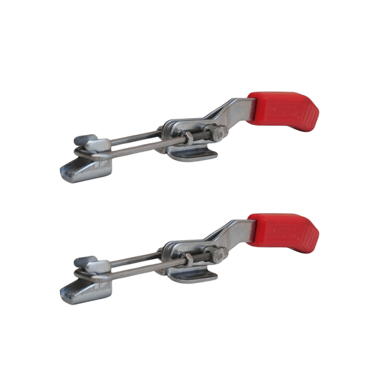 Grampo Tensor de Aperto Rápido Ga 105 Haste Longa Inox 2 Und