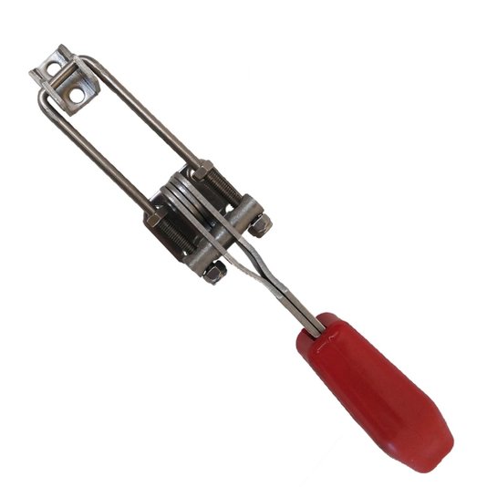 Grampo Tensor de Aperto Rápido Ga 105 Haste Longa Inox