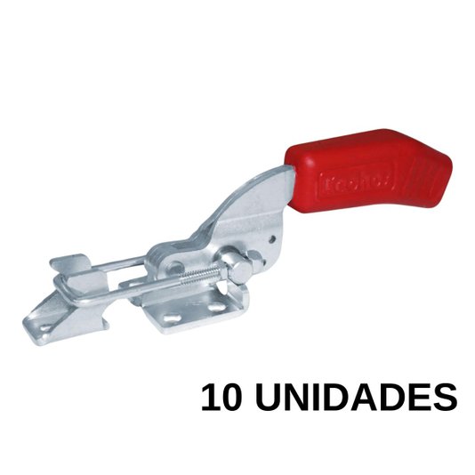 Grampo Tensor de Aperto Rápido Ga 115 Dobrado Zincado 10 Und
