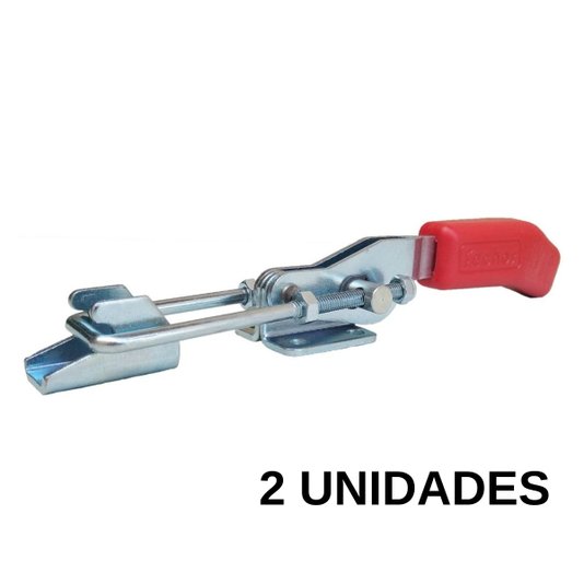 Grampo Tensor de Aperto Rápido Ga 120 Dobrado Zincado 2 Und