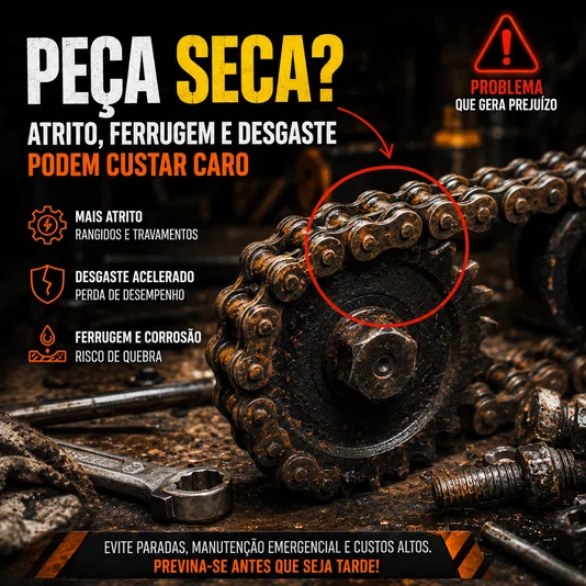 Graxa Alta Aderência Mp1 250ml Proteção Correntes Rolamentos