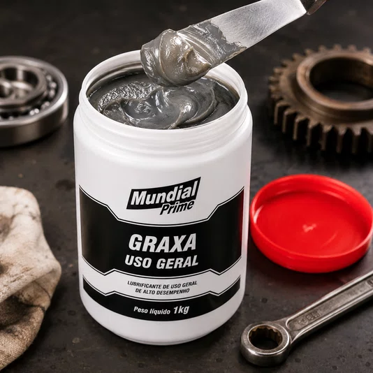 Graxa para Uso Geral 1kg Lubrificante Peças Máquinas