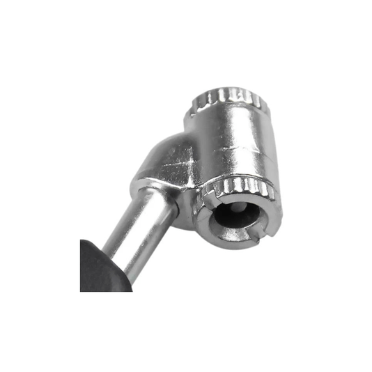 Inflador Bico para Encher Pneus com Bocal Duplo com Manopla