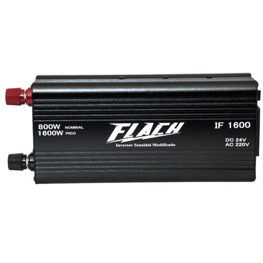 Inversor de Tensão 1600w 12v/220v 800w Nominal If1600-1 Flach