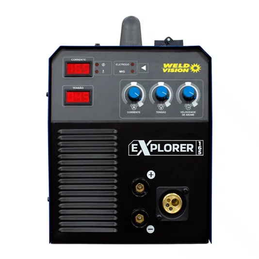 Inversora de Solda Mig Explorer 165 Mono 220v Weld Vision