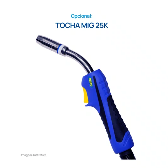 Inversora de Solda Mig Star 250 Inverter Mma Trifásica Weld Vision