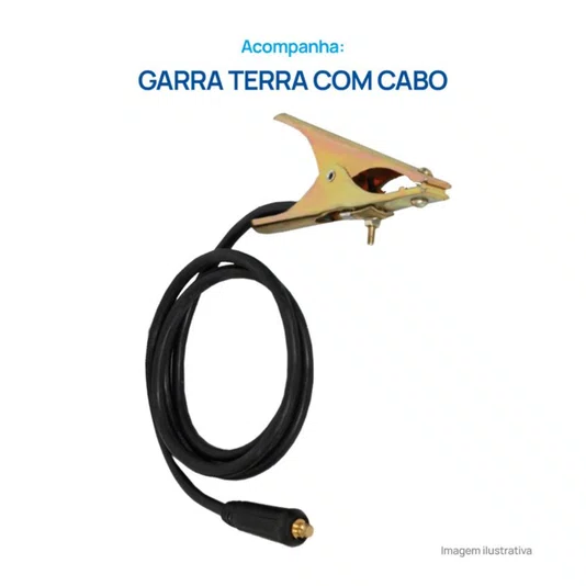 Inversora de Solda Mig Star 250 Inverter Mma Trifásica Weld Vision