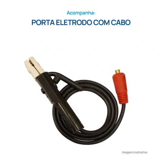 Inversora de Solda Mig Star 250 Inverter Mma Trifásica Weld Vision