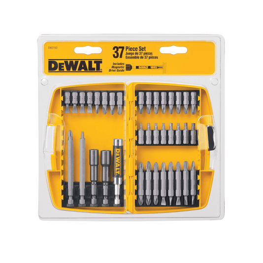 Jogo Bits 37 Peças com Estojo Dw2163 Dewalt