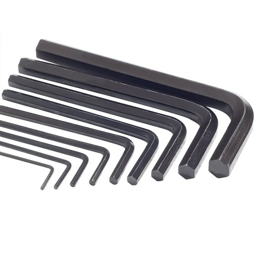 Jogo Chave Allen Curta 9 Peças 1.5 a 10mm Sata