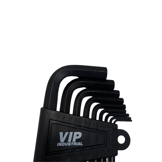 Jogo Chave Allen Curta 9 Peças 1,5mm a 10,0mm Aço - Vip