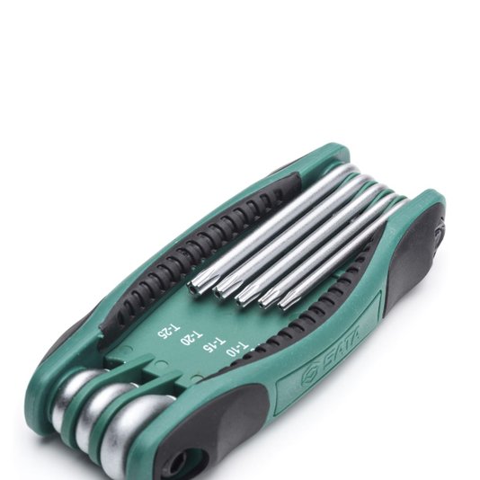 Jogo Chave Torx Canivete 8 Peças Sata