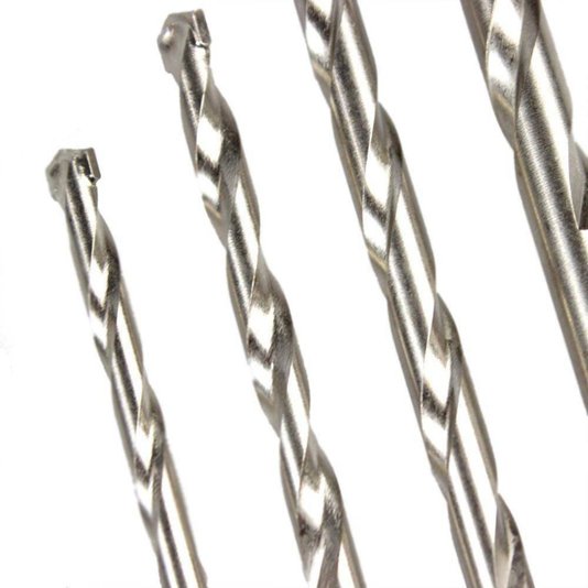 Jogo de Brocas Metal Duro para Concreto com 4 Peças em Milímetros Kbk2 - Starrett