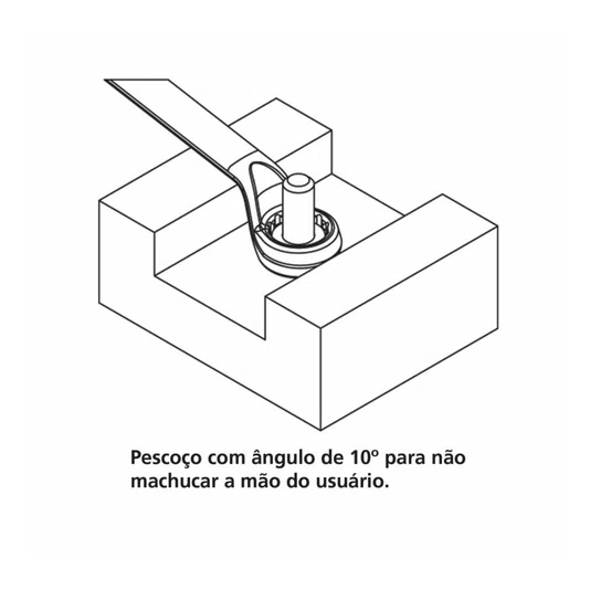 Jogo de Chave Combinada 9 Peças Polegadas 1/4 a 3/4 com Pescoço