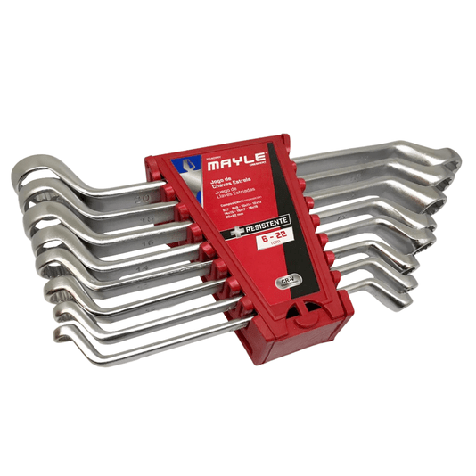 Jogo de Chave Estrela 8 Peças 6 a 22mm Mayle