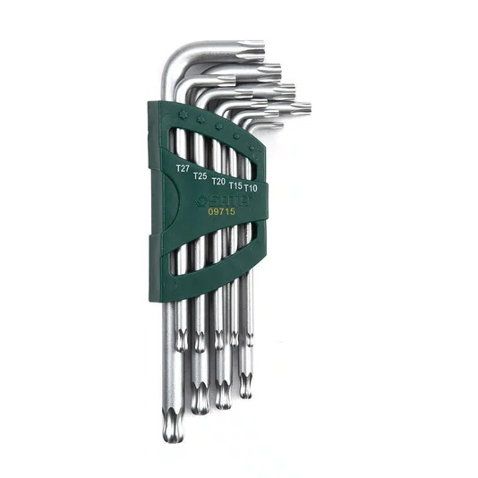 Jogo de Chave Torx L Longa 9 Peças T10 Até T50 St09715 Sata