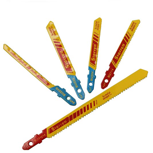 Jogo de Lamina Serra Tico Tico 5 Peças Bu3 Starrett