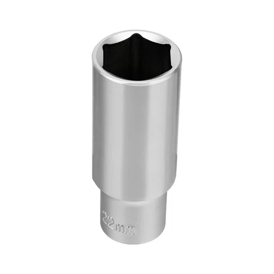 Jogo de Soquete Sextavado Longo 1/2 com 10 Peças 10 a 22mm
