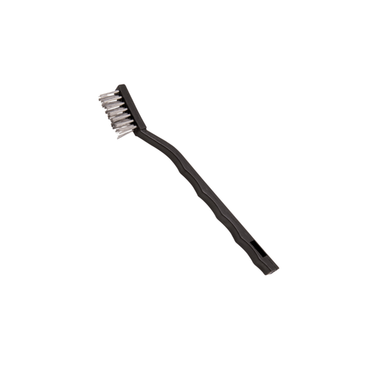 Jogo Escova de Aço Manual Mini 3 Filas Cabo Plastico Pequi