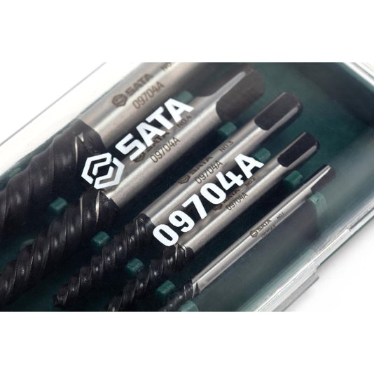 Jogo Extratores de Porcas e Parafusos com 5 Peças Sata