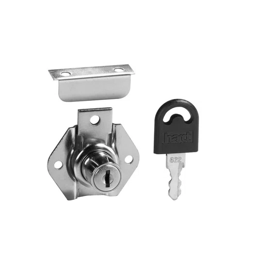 Kit 150 Fechadura Segredo Unico Gaveta com Batente 17 X 31mm