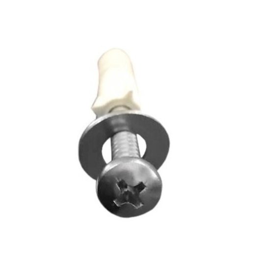 Kit 150 Parafuso Inox Phillips 4,8 x 45 c/ Bucha e Arruela