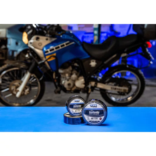Kit 2 Fita Isolante Preta 19mm X 10 Metros Uso Geral Tekbond