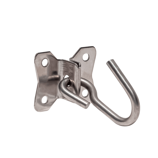 Kit 2 Gancho Para Rede Inox Parafusar 50x141mm Fca