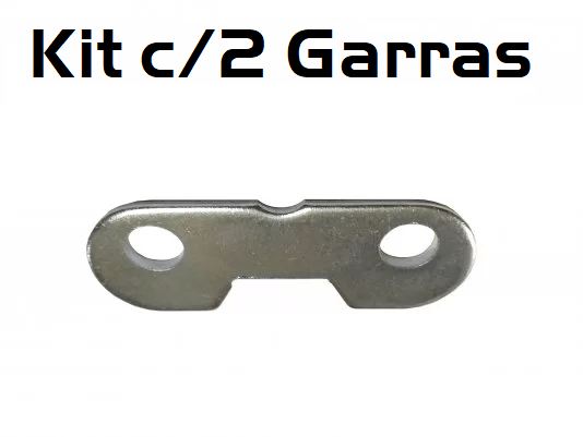 Kit 2 Garra Fixa Para Aparelho Conjugado De Arquear