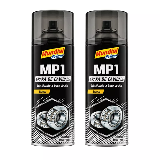 Kit 2 Graxa Branca de Cavidade 300ml Proteção Anticorrosiva