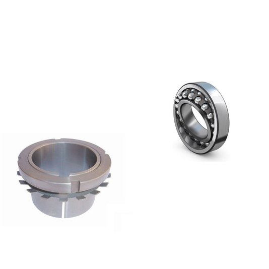 Kit 2 Rolamento 1209 KC3 + 2 Bucha Para Rolamento H209