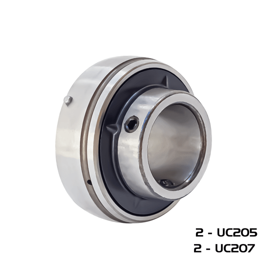 Kit 2 Rolamento UC205 + 2 Rolamento UC207 - DMR