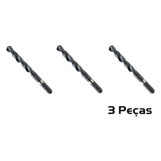 Kit 3 Broca Aço Rápido 3mm A100