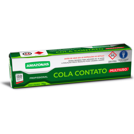 Kit 3 Cola de Contato Profissional 75gr - Amazonas
