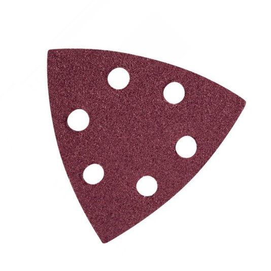 Kit 5 Lixas Triangular para Multiferramenta Madeira Grão 80