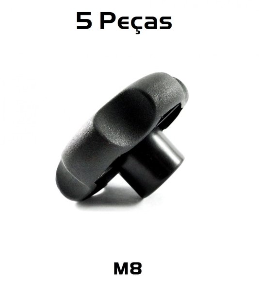 Kit 5 Manipulo Femea M8 - 1,25 - 4526 Modelo Margarida
